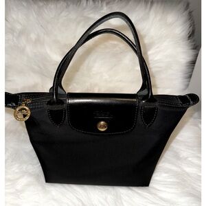 Longchamp Original Pilage Pouch-Black